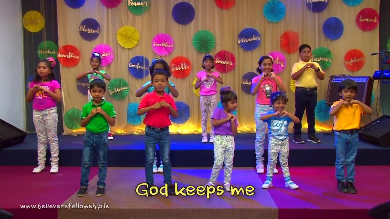 God Made Me| BF KIDS| Action Bible Songs