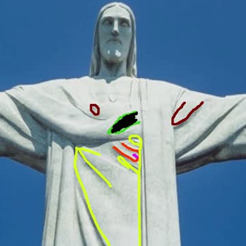 Up A's Nose in Christ the Redeemer Statue - Rio De Janeiro