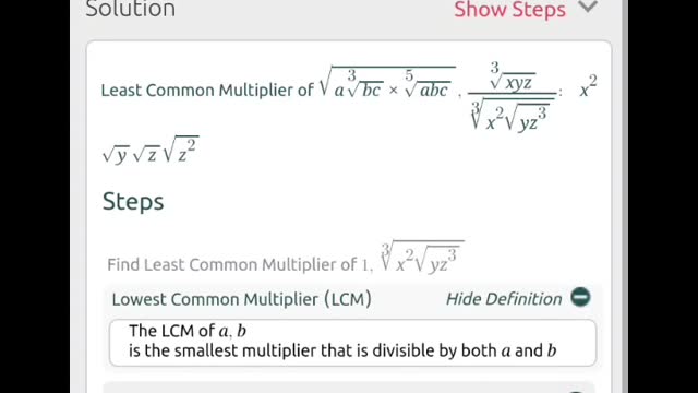 Symbolab as a mathematics solver