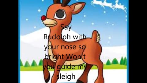 Rudolph The Red Nosed Reindeer With Lyrics GeneAutry