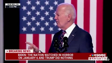 Tucker talks about January 6th. #J6