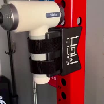 AbMat Magnetic Massage Gun Holder (Rack Mounted)