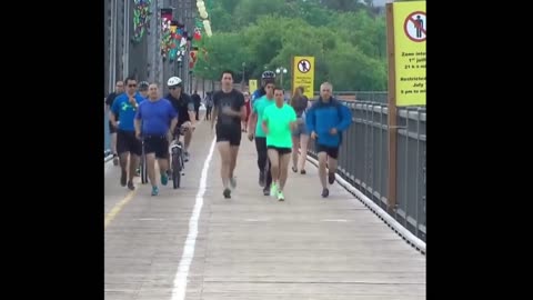 Justin Trudeau Went For A Jog And The Whole World Laughed