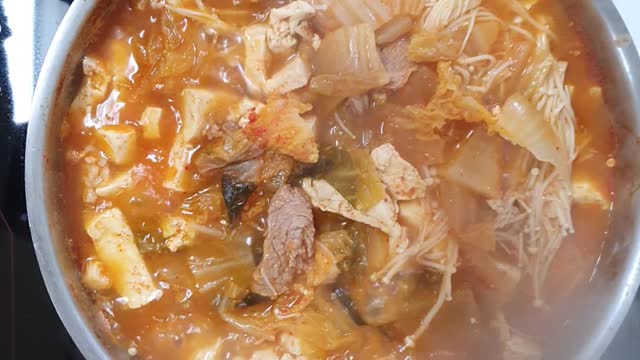 Korean Kimchi soup