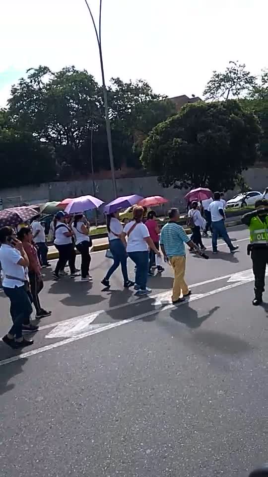 Programe sus recorridos: Así avanza la marcha de maestros de este jueves en Bucaramanga