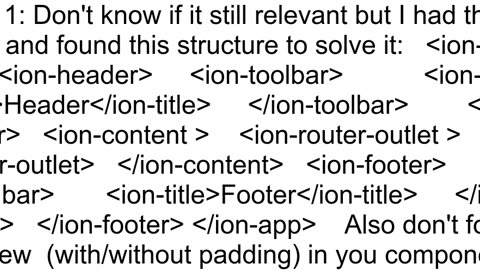 ioncontent overlaps with ionheader when in ionrouteroutlet