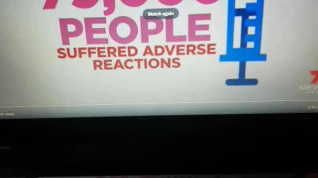 Media reports vax problems