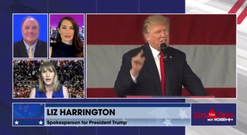 Liz Harrington discussed President Trump’s big lawsuit that was announced today with John Solomon.