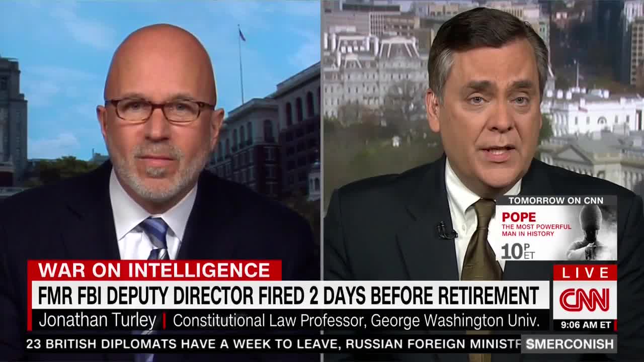 Law professor says McCabe should be worried about prison