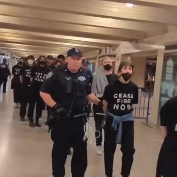 #Gaza #Israel The protest of New York Jews against the Israeli bombing of Gaza