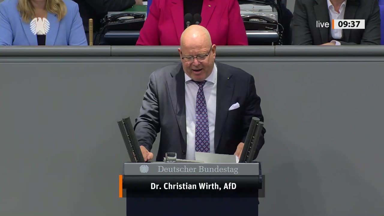 Dr. Christian Wirth Rede vom 18.10.2024 – Sicherheitspaket