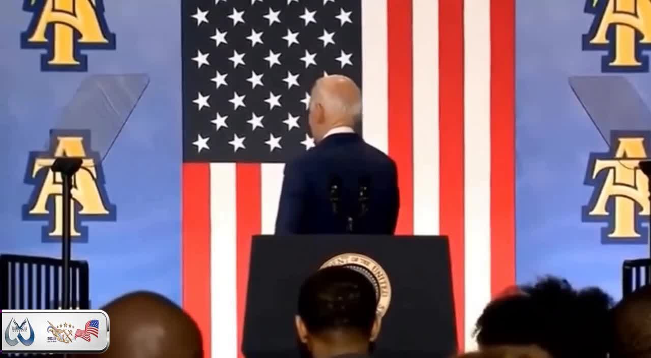 Biden's Next Embarrassment - The U.S. 'President' Sees People Where They Are Not