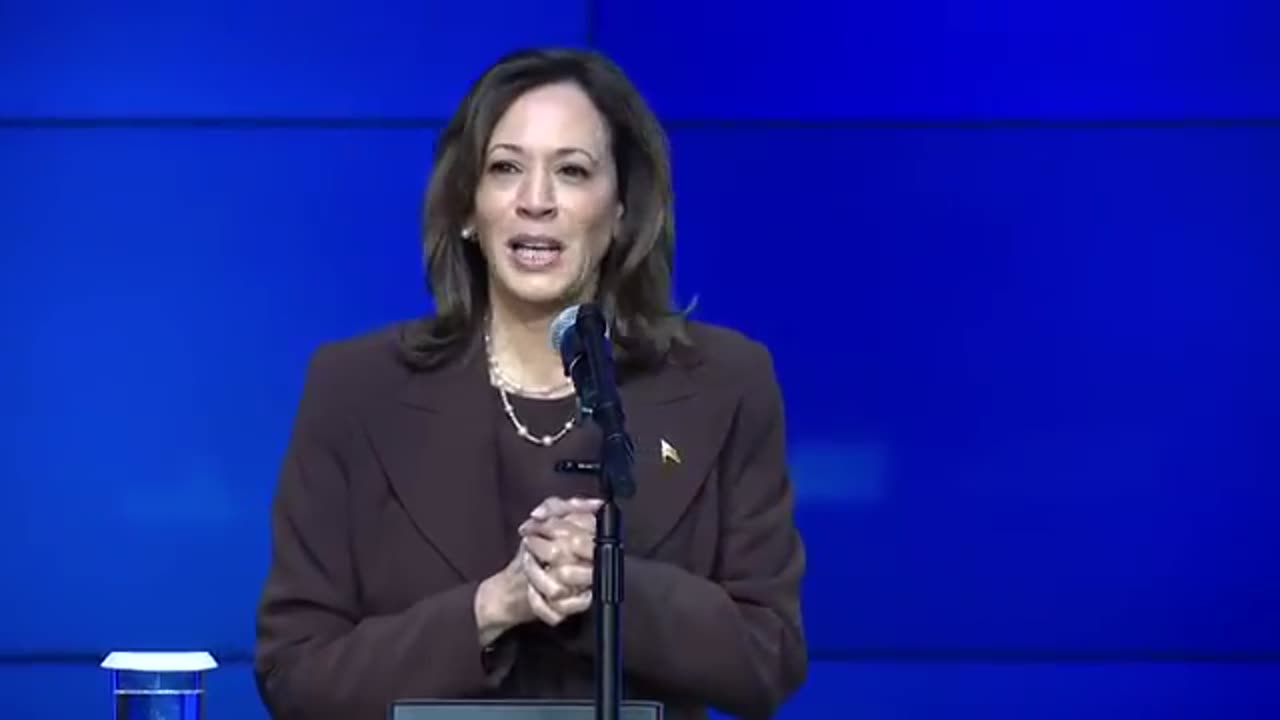 Kamala Harris interrupted by protester during church remarks