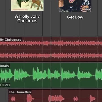Rap lyrics to a Christmas song... Watch for language