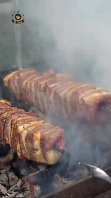 This is not going to be shown on TV! Barbecue Napoleon