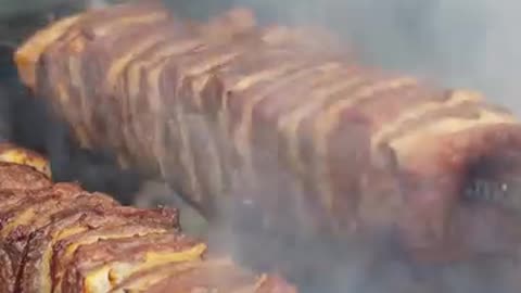 This is not going to be shown on TV! Barbecue Napoleon