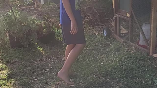 Rhett finds his first egg