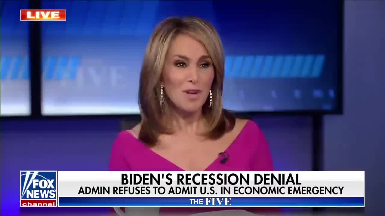 Perino: You have to wonder who the White House spin on 'recession' is for