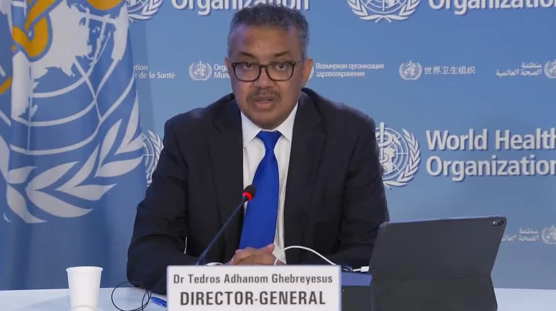 WEF Scumbag henchman Tedros declaring Monkeypox a health emergency