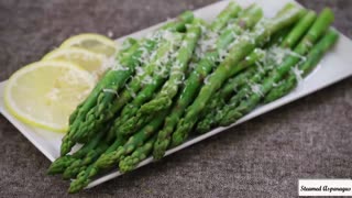 Steamed Asparagus