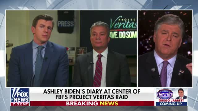 James O'Keefe describes FBI raid.