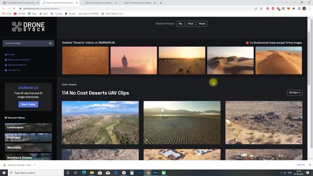 DRONE VIDEO WEBSITE