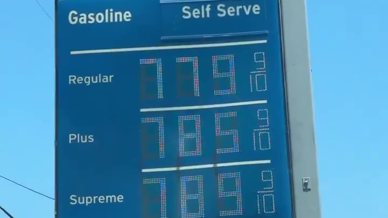 Gas prices in LA