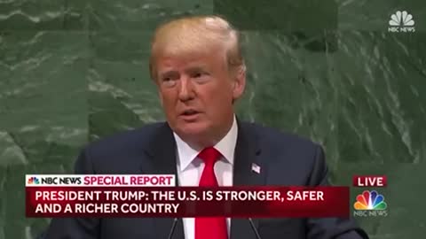 Trump at UN: America will never choose global governance