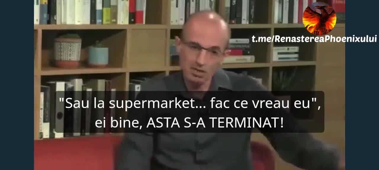 Yuval Noah Harari - SUPRAVEGHEREA BIOMETRICĂ TOTALĂ SE VA FACE SUB PIELE