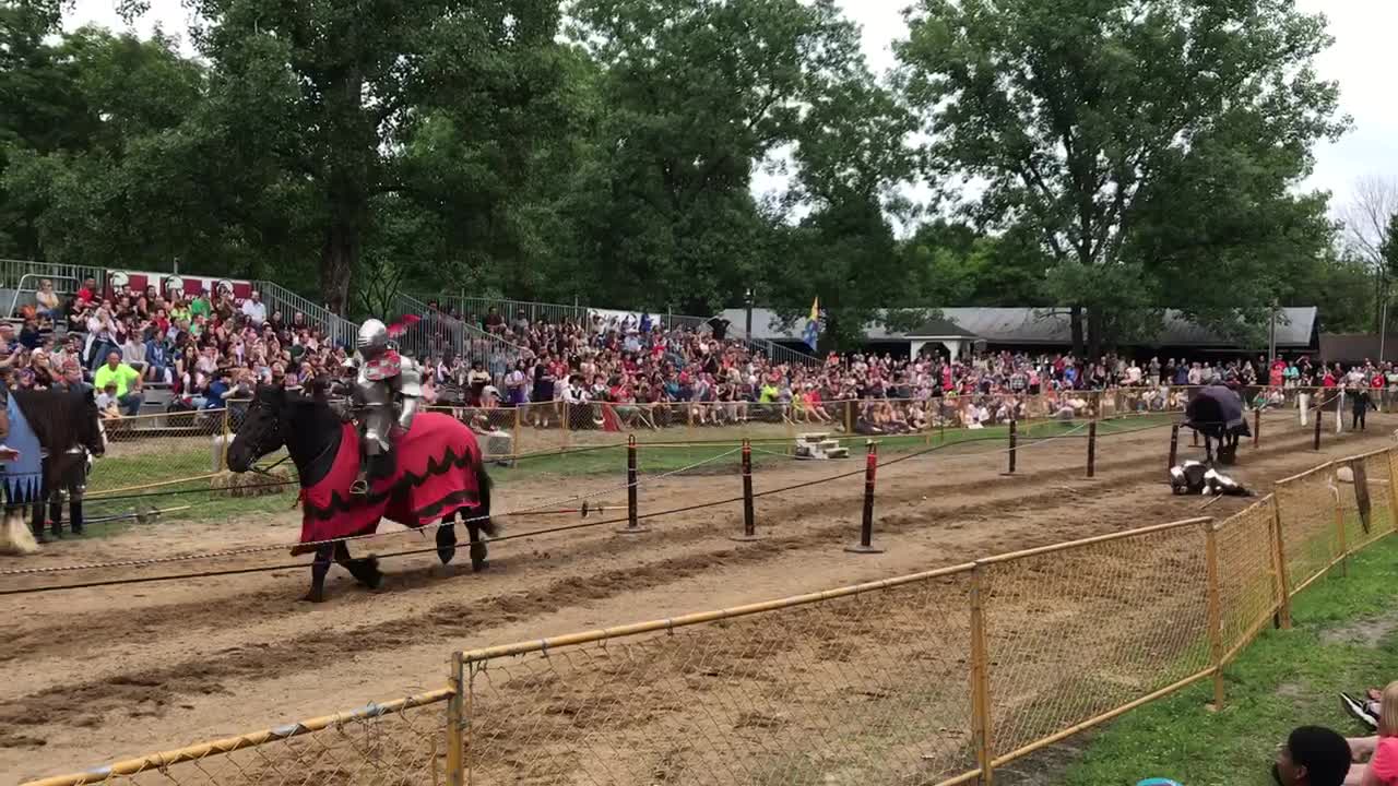 Jousting at Olde English Faire