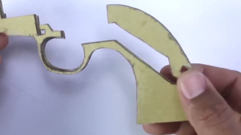 Glued out a revolver