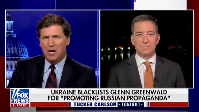 Tucker: Zelensky Blacklisting American critics