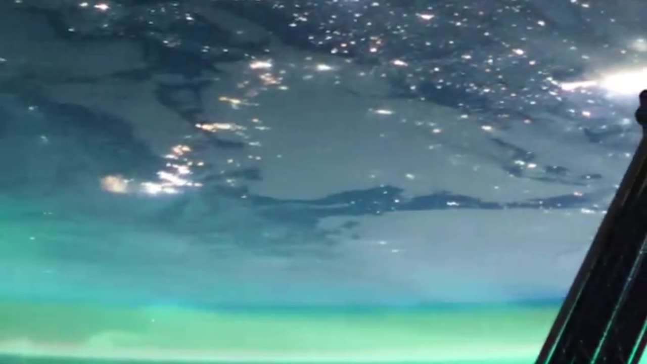 Northern Lights Seen From the International Space