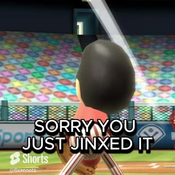 You jinxed it @PBPWithJJ #wiisports