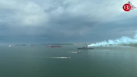 Russian vessels launched missiles in the coast of US state of Florida