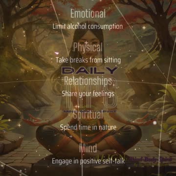 Daily Mind-Body-Spirit Tips #20