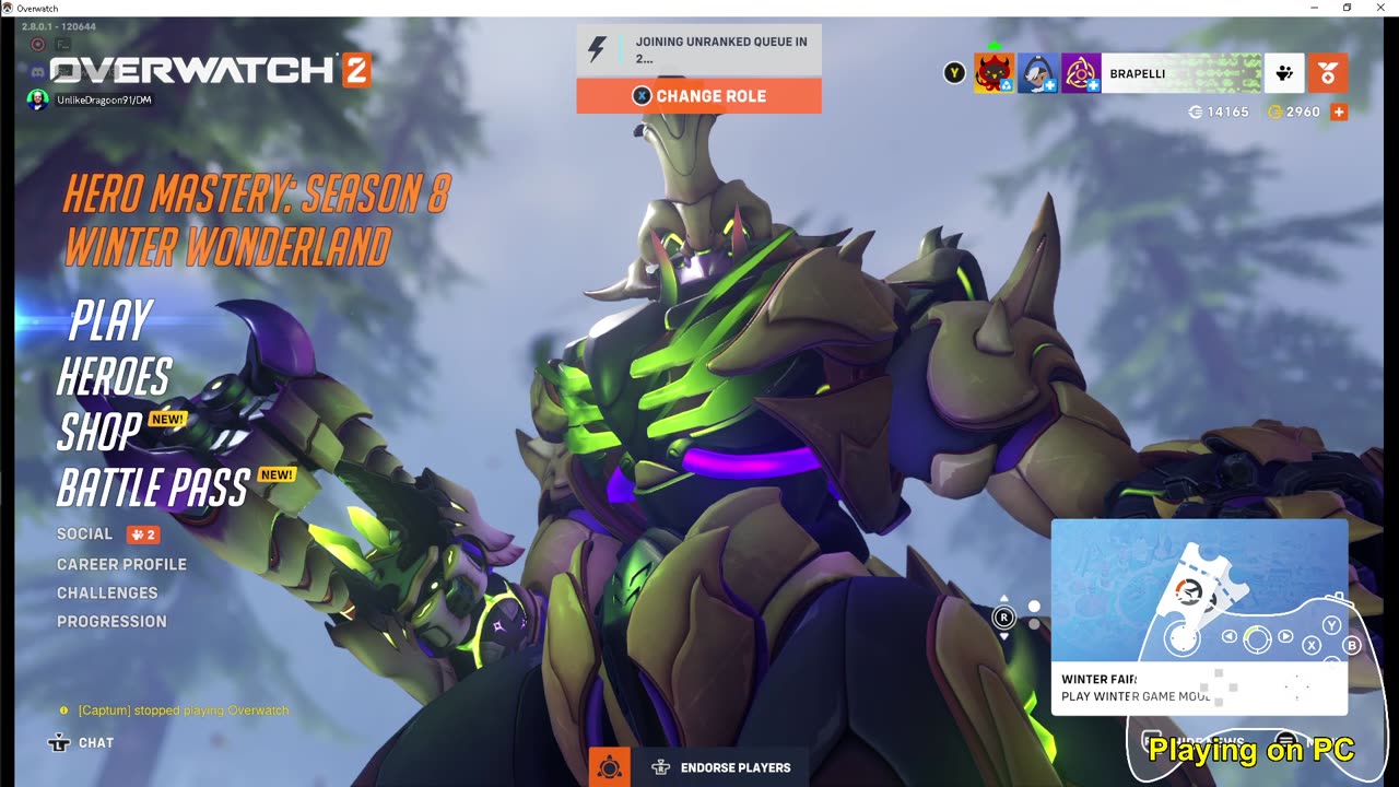 Overwatch 2 Tuesday night with the guys