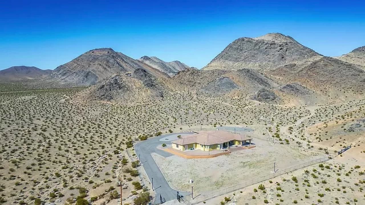 80 Acres of Agricultural Land with Home for Sale in Pahrump, Nevada