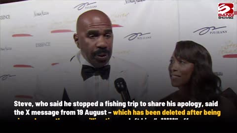 Steve Harvey ‘sorry and p***** off’ after employee posted message from his X account