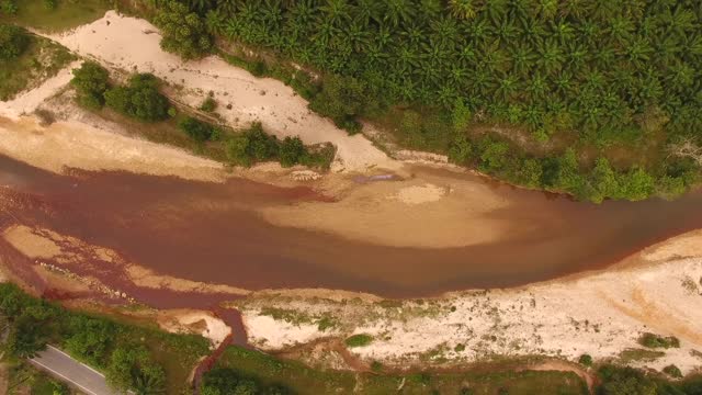 Drone Footage of a River