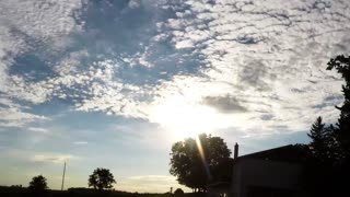 Sunny sky timelapse