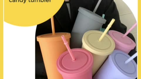 023 MOMO Botol Minum Warna Warni