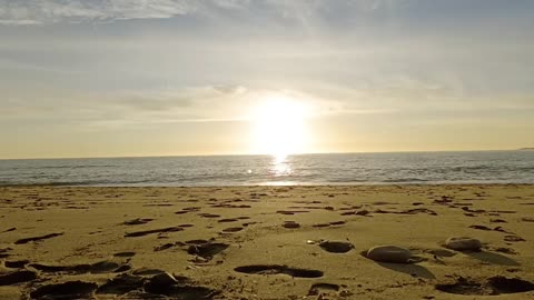 Sunset in Sukhum Abkhazia