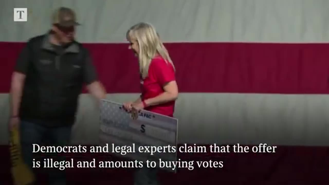 Elon Musk gives $1million to Trump voters in Pennsylvania