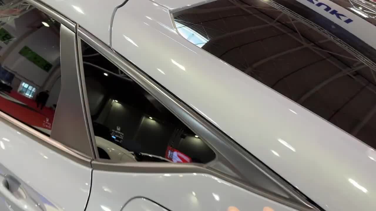 New HONDA CIVIC SPORT 2023 - first REVIEW (exterior, interior, trunk space)-16