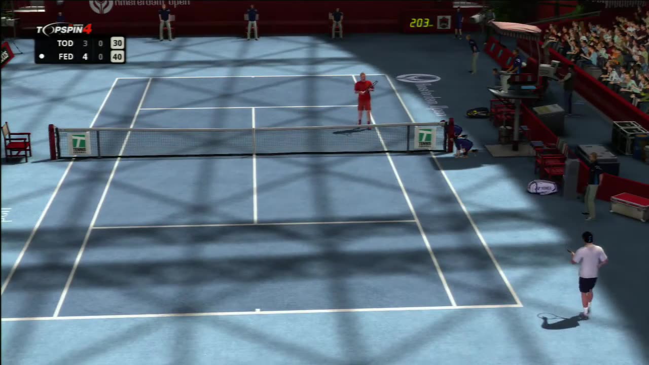 Top Spin 4 Online #33 Federer vs Federer II