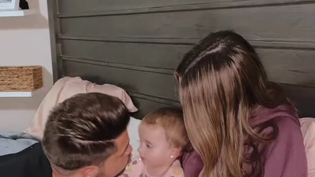 saying goodbye to my daughter vs my wife.