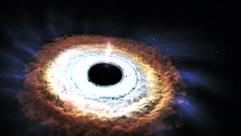 NASA | Massive Black Hole Shreds Passing Star⭐⭐