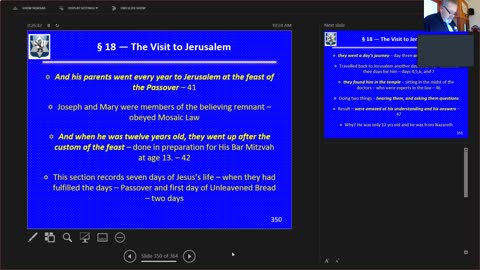 Sunday March 20, 2022 Life of the Messiah 31