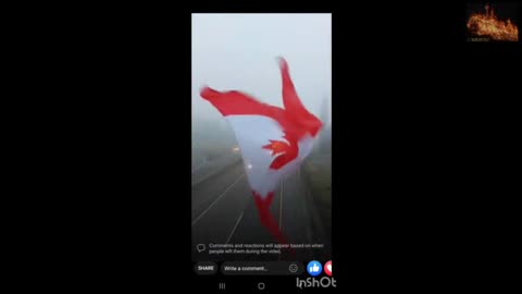 BC truckers on their way to Ottawa! Langley 232st Overpass